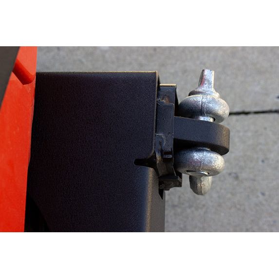 FISHBONE OFFROAD | 07-18 Wrangler Rear D-Ring Frame Mounts Black Powder Coat Steel | FB22136