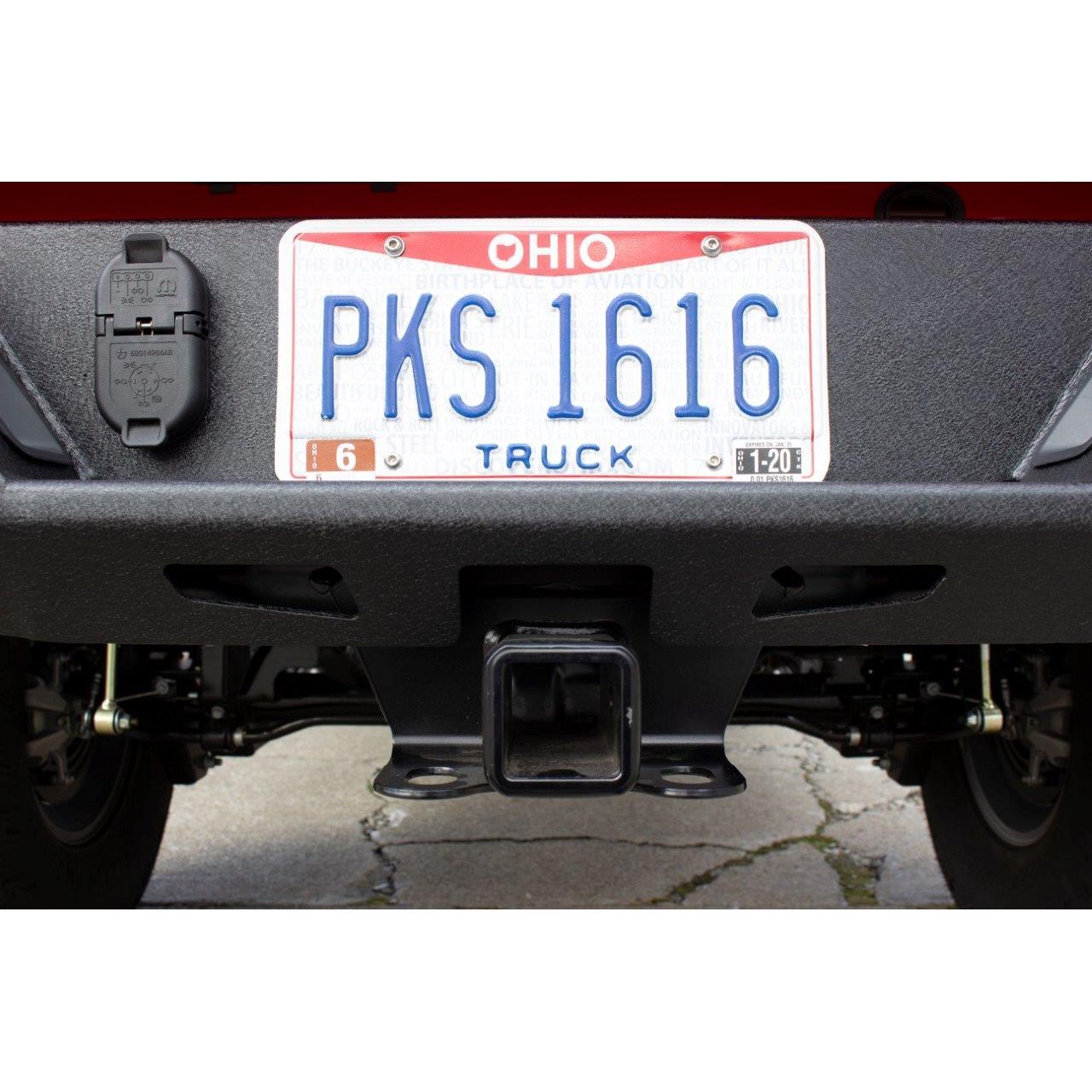FISHBONE OFFROAD | 20-C Gladiator Mako Rear Bumper Black Textured Powder Coat Steel | FB22149
