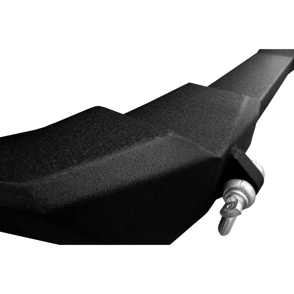 FISHBONE OFFROAD | 07-18 Wrangler Mako Rear Bumper 2-Stage Black Textured Powder Coat Steel | FB22278