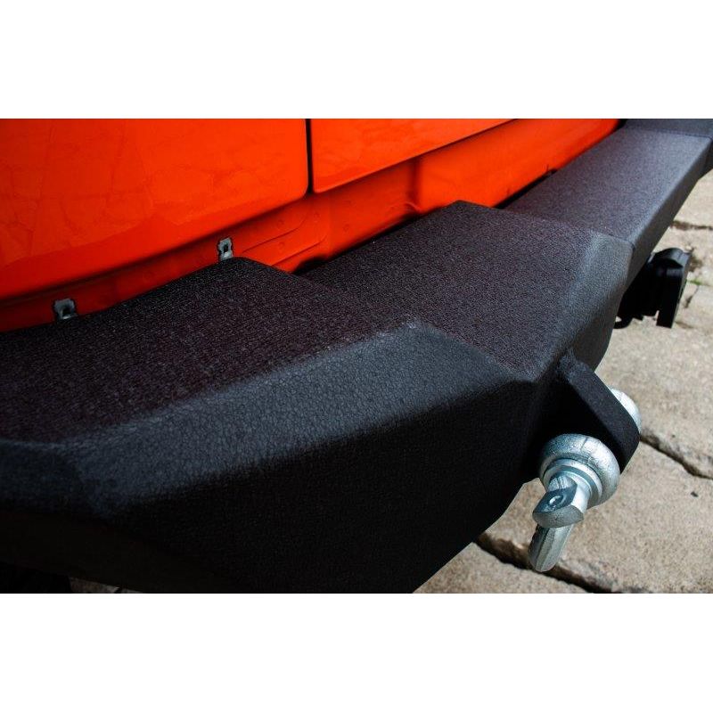 FISHBONE OFFROAD | 07-18 Wrangler Mako Rear Bumper 2-Stage Black Textured Powder Coat Steel | FB22278