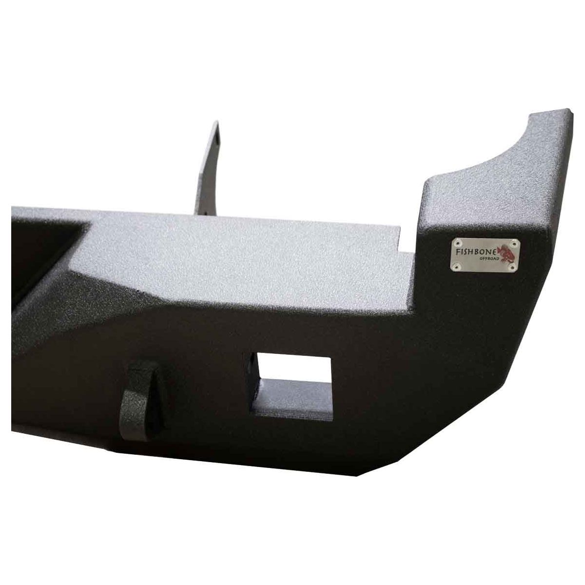 FISHBONE OFFROAD | 05-15 Tacoma Rear Bumper 2-Stage Textured Black Powder Coated Steel | FB22298