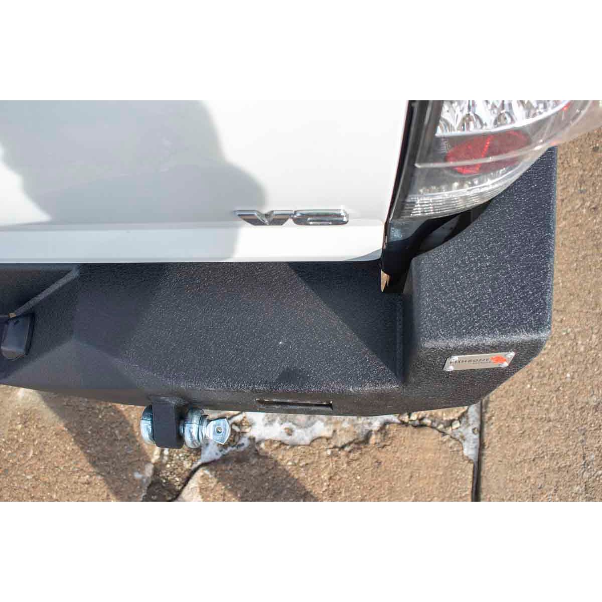 FISHBONE OFFROAD | 05-15 Tacoma Rear Bumper 2-Stage Textured Black Powder Coated Steel | FB22298