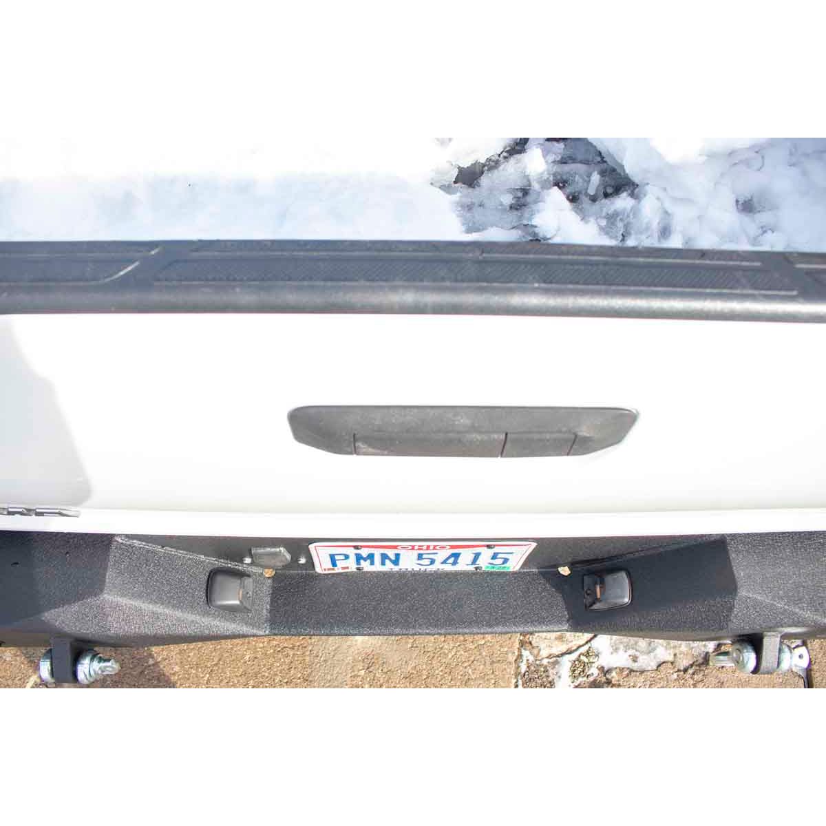 FISHBONE OFFROAD | 05-15 Tacoma Rear Bumper 2-Stage Textured Black Powder Coated Steel | FB22298
