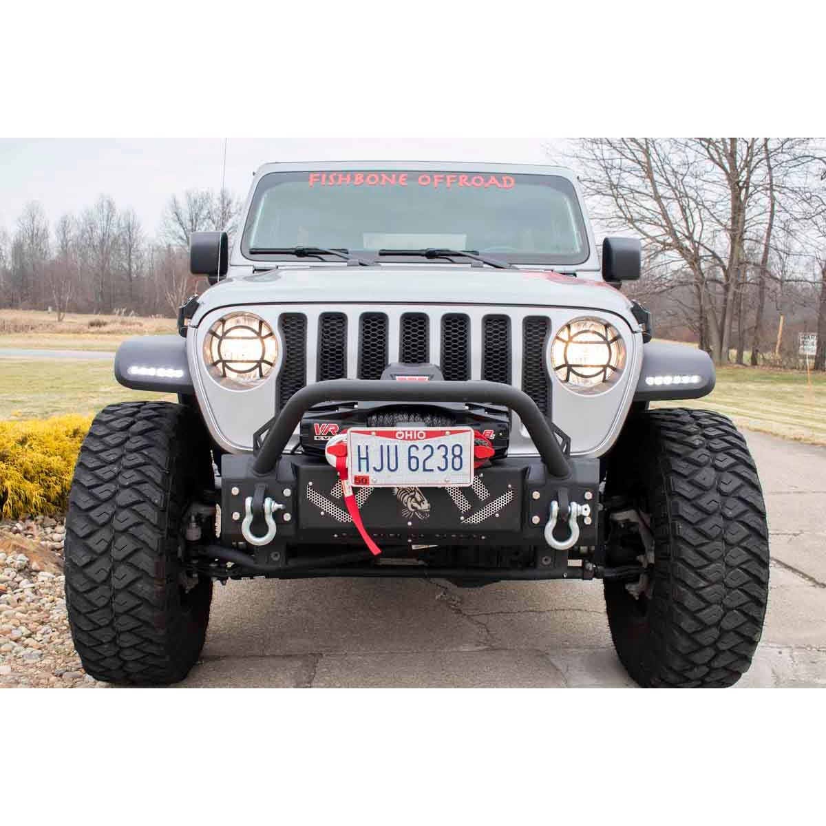 FISHBONE OFFROAD | 07-C Wrangler/20-C Gladiator Barracuda D-Ring Mount Set | FB22344