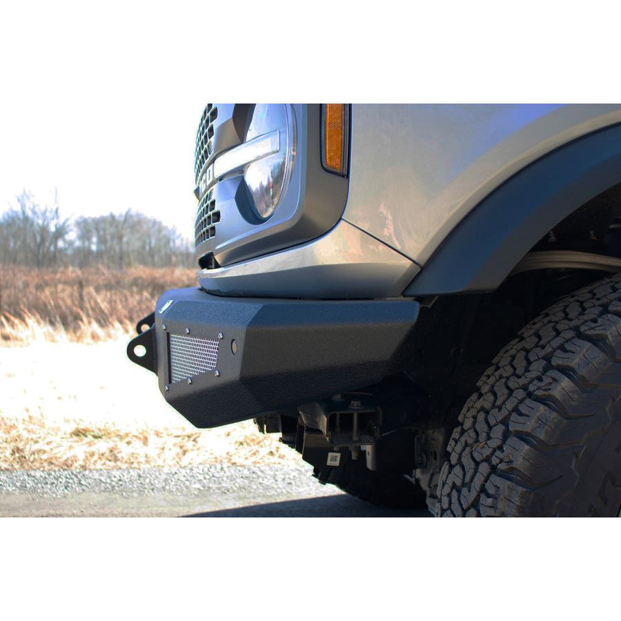 FISHBONE OFFROAD | 22-C Bronco Steelhead Front Bumper Black Powder Coated Steel | FB22359