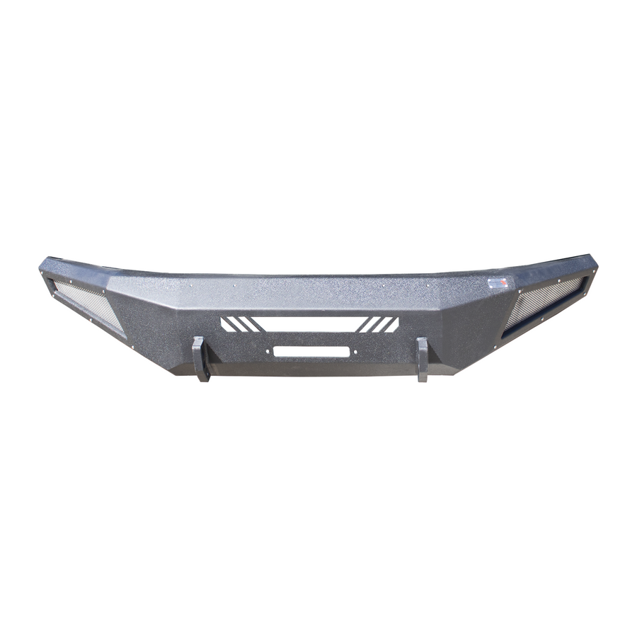 FISHBONE OFFROAD | 15-17 F150 Pelican Front Winch Bumper Black Powder Coat 3/16 Steel | FB22365