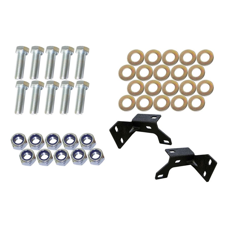 FISHBONE OFFROAD | 07-13 Silverado/Sierra 1500 Rear Bumper Black Powder Coat Cold-Rolled Steel | FB22367