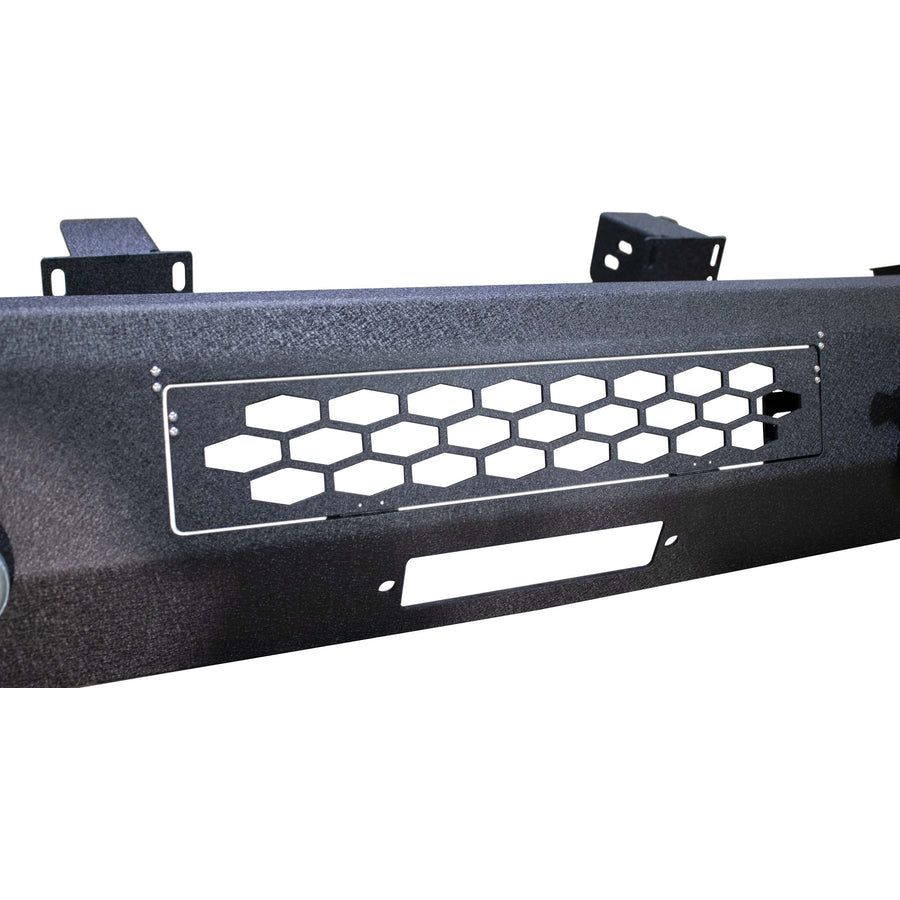 FISHBONE OFFROAD | 07-13 Silverado 1500 Front Bumper Black Powder Coat Cold-Rolled Steel | FB22368