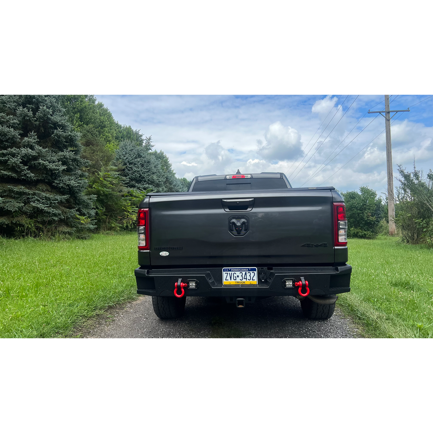 FISHBONE OFFROAD | 19-23 Ram 1500 Pike Rear Bumper | FB22399