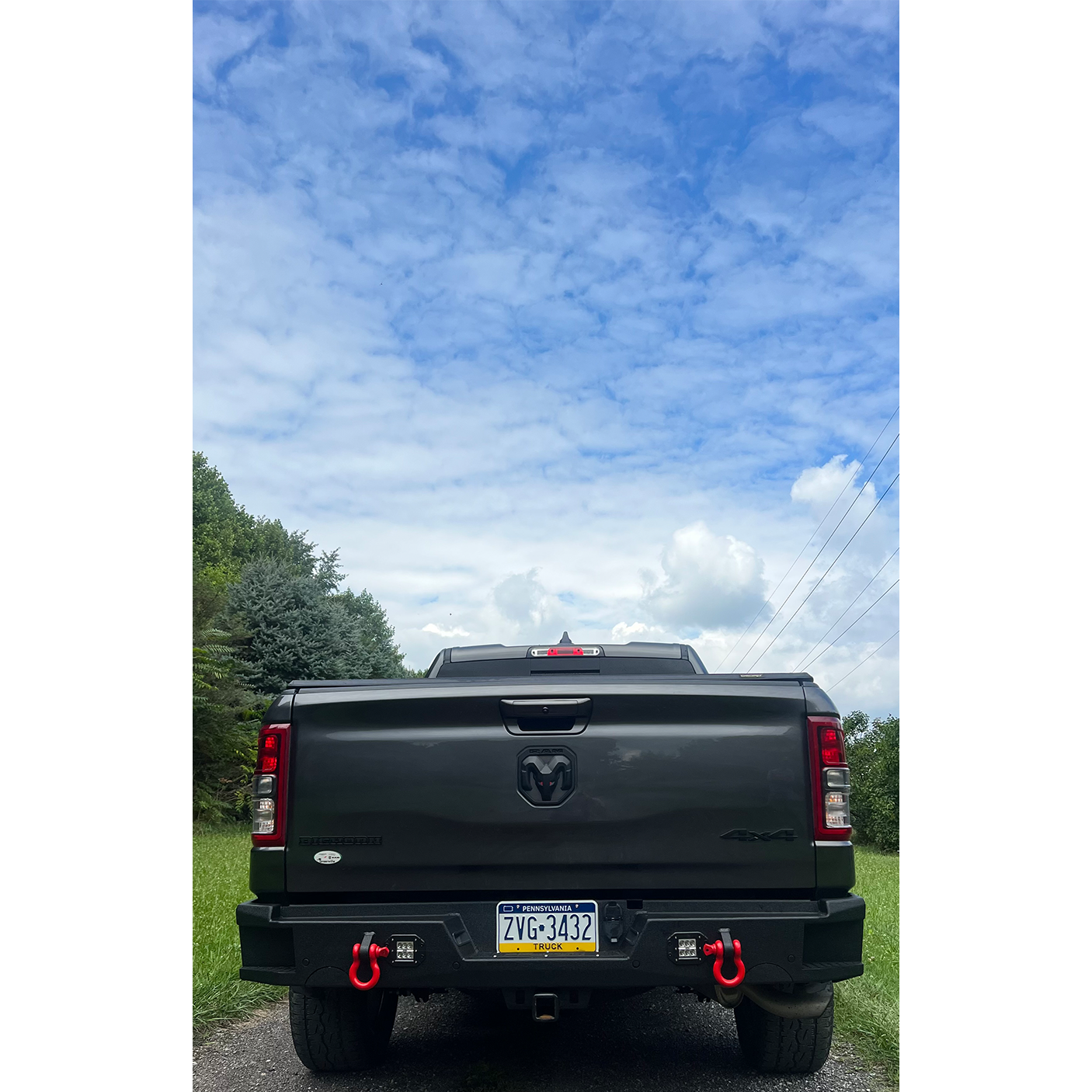 FISHBONE OFFROAD | 19-23 Ram 1500 Pike Rear Bumper | FB22399