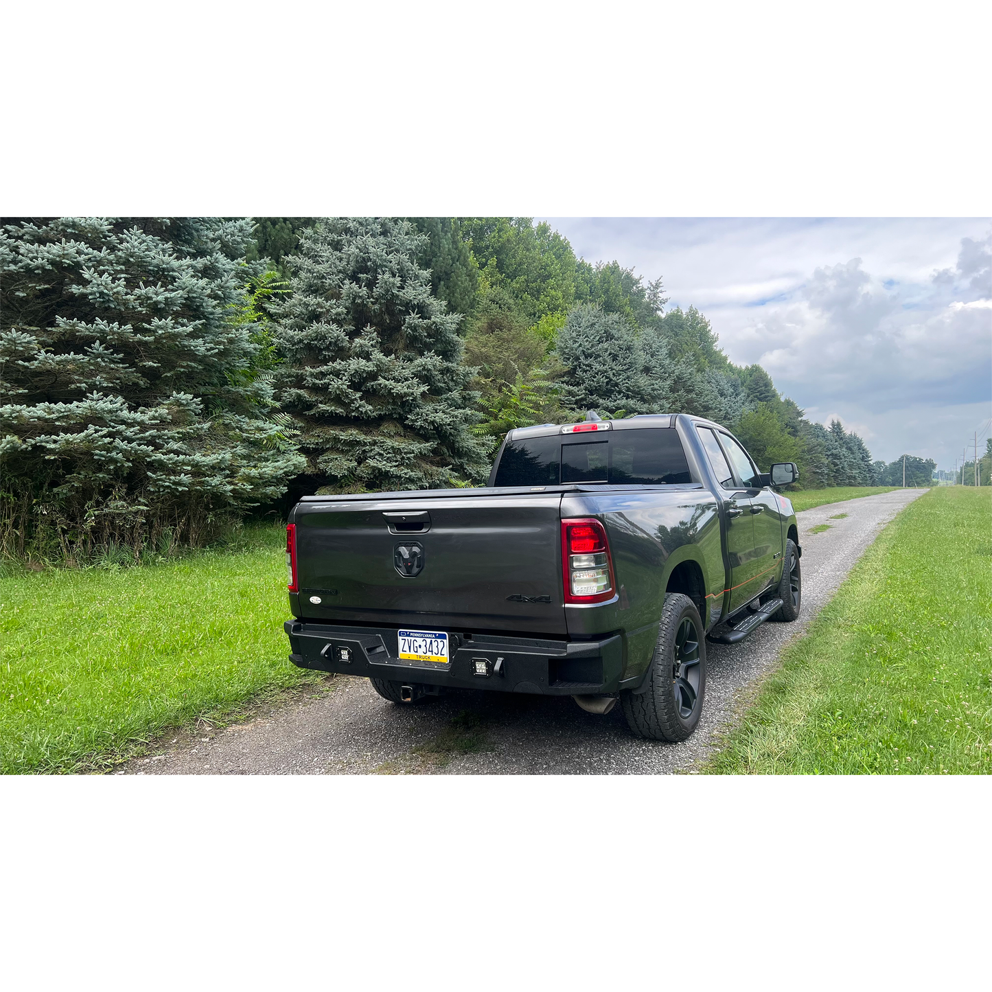 FISHBONE OFFROAD | 19-23 Ram 1500 Pike Rear Bumper | FB22399