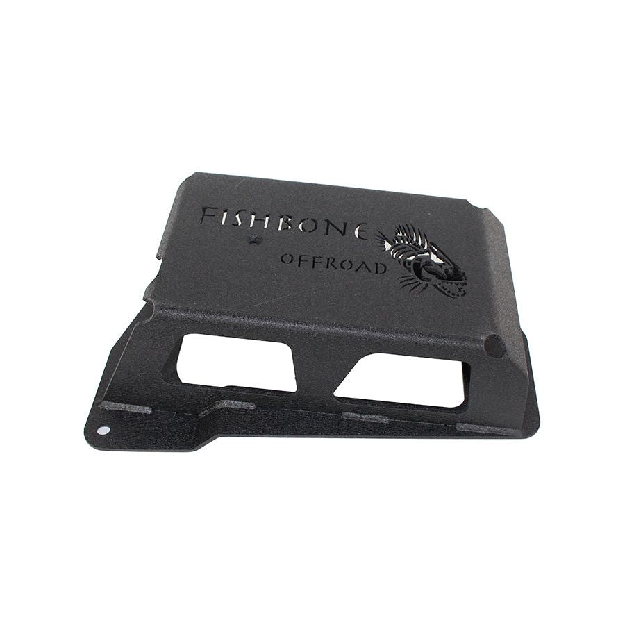 FISHBONE OFFROAD | 07-11 Jk Evap Canister Skid Plate Black Textured Powder Coat Steel | FB23061