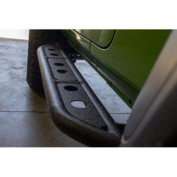 FISHBONE OFFROAD | 18-C Wrangler Step Sliders Black Textured Powder Coat Steel | FB23084