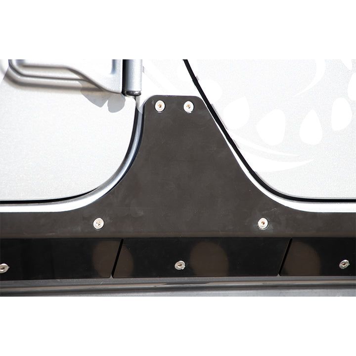 FISHBONE OFFROAD | 18-C Wrangler Unlimited Scale Armor Gloss Black Powder Coat 3/16In Steel | FB23180
