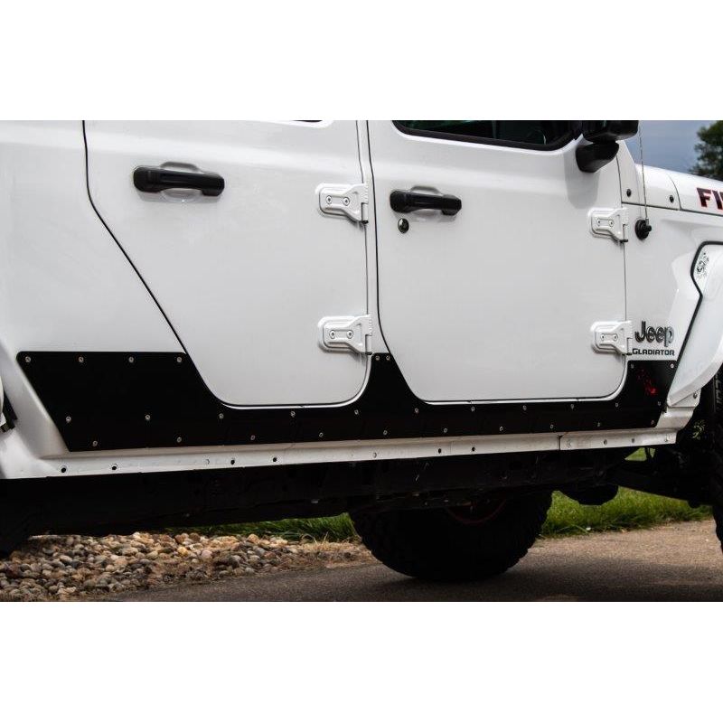 FISHBONE OFFROAD | 20-C Gladiator Scale Armor Gloss Black Powder Coat 3/16In Steel | FB23190