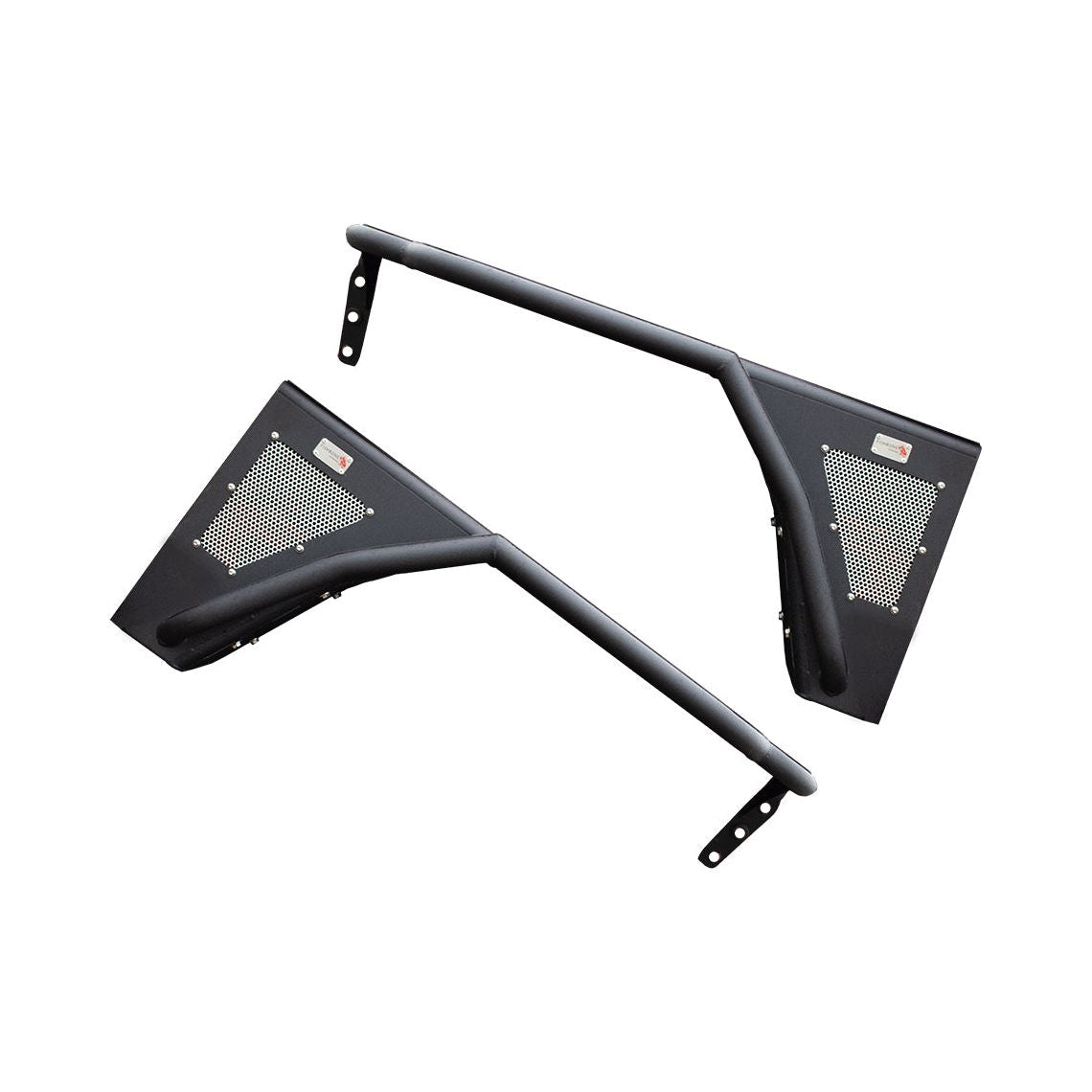 FISHBONE OFFROAD | 97-06 Wrangler Front Steel Tube Fenders Black Textured Powder Coat | FB23239