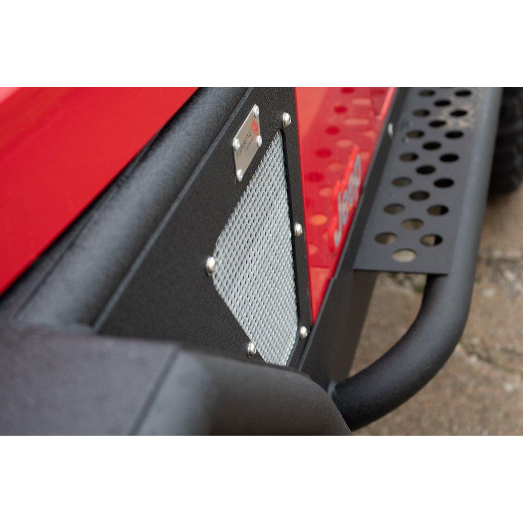 FISHBONE OFFROAD | 97-06 Wrangler Front Steel Tube Fenders Black Textured Powder Coat | FB23239
