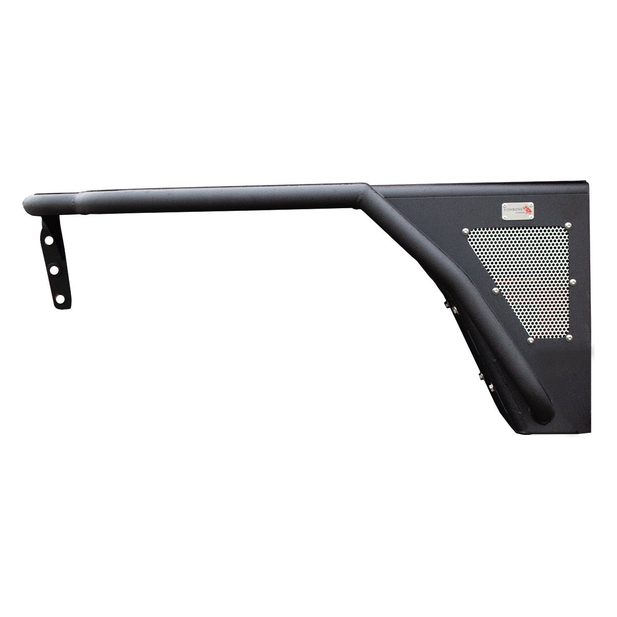FISHBONE OFFROAD | 97-06 Wrangler Front Steel Tube Fenders Black Textured Powder Coat | FB23239