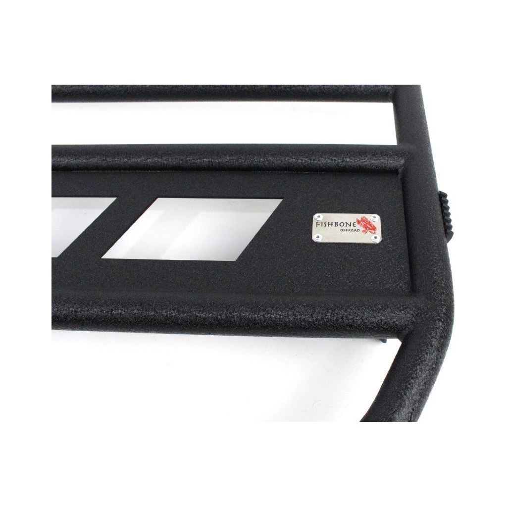FISHBONE OFFROAD | 07-18 Wrangler Front Tube Doors Black Textured Powder Coat Steel | FB24023