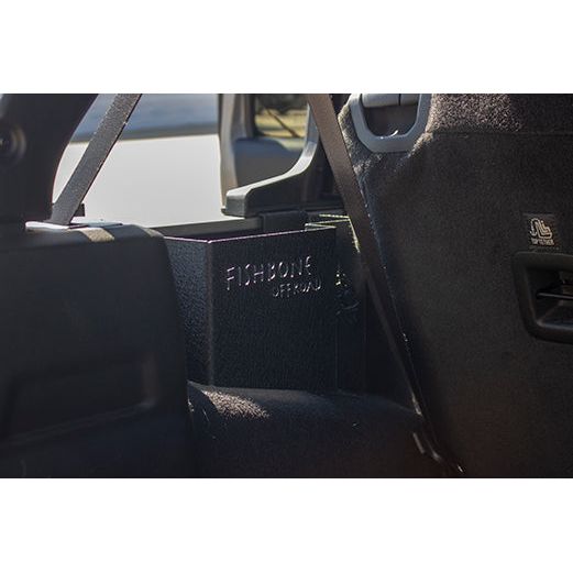 FISHBONE OFFROAD | 2018-19 Wrangler Fishbone Wheel Well Storage Bins Black Powder Coat | FB25100
