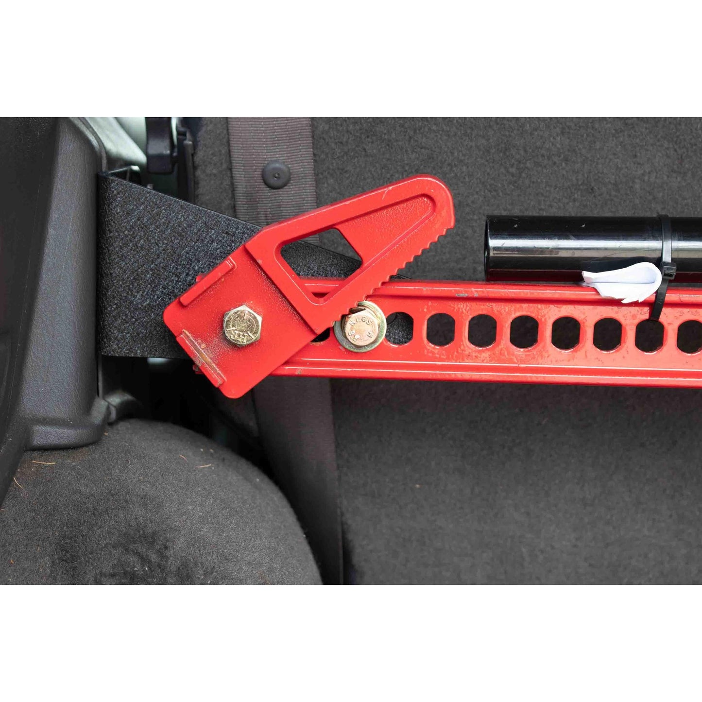 FISHBONE OFFROAD | 84-01 Cherokee Rear Seat Hi-Lift Jack Mount Black Textured Powder Coat | FB25314