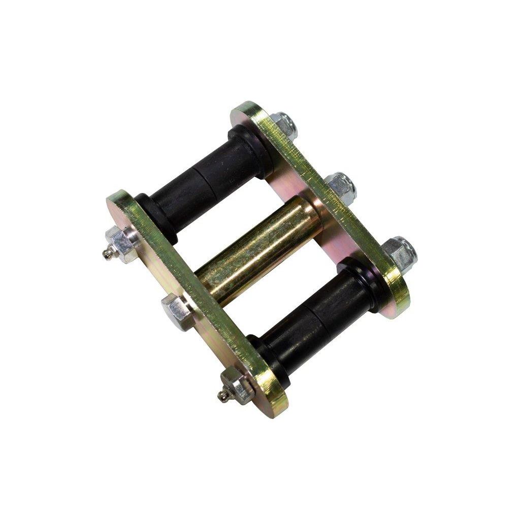 FISHBONE OFFROAD | 76-83 Wrangler/76-86 Wrangler/81-86 Scrambler Rear Greasable Shackles Zinc Plated 3/8In Steel | FB27226