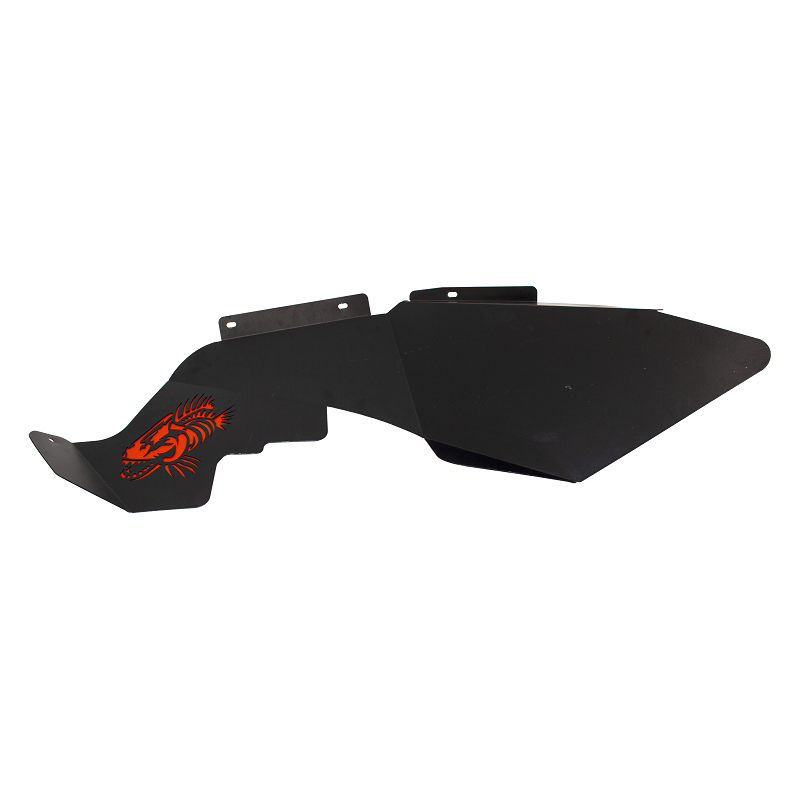 FISHBONE OFFROAD | 2007-18 Wrangler Fishbone Inner Fender Accent Plate Raw Aluminum | FB31117