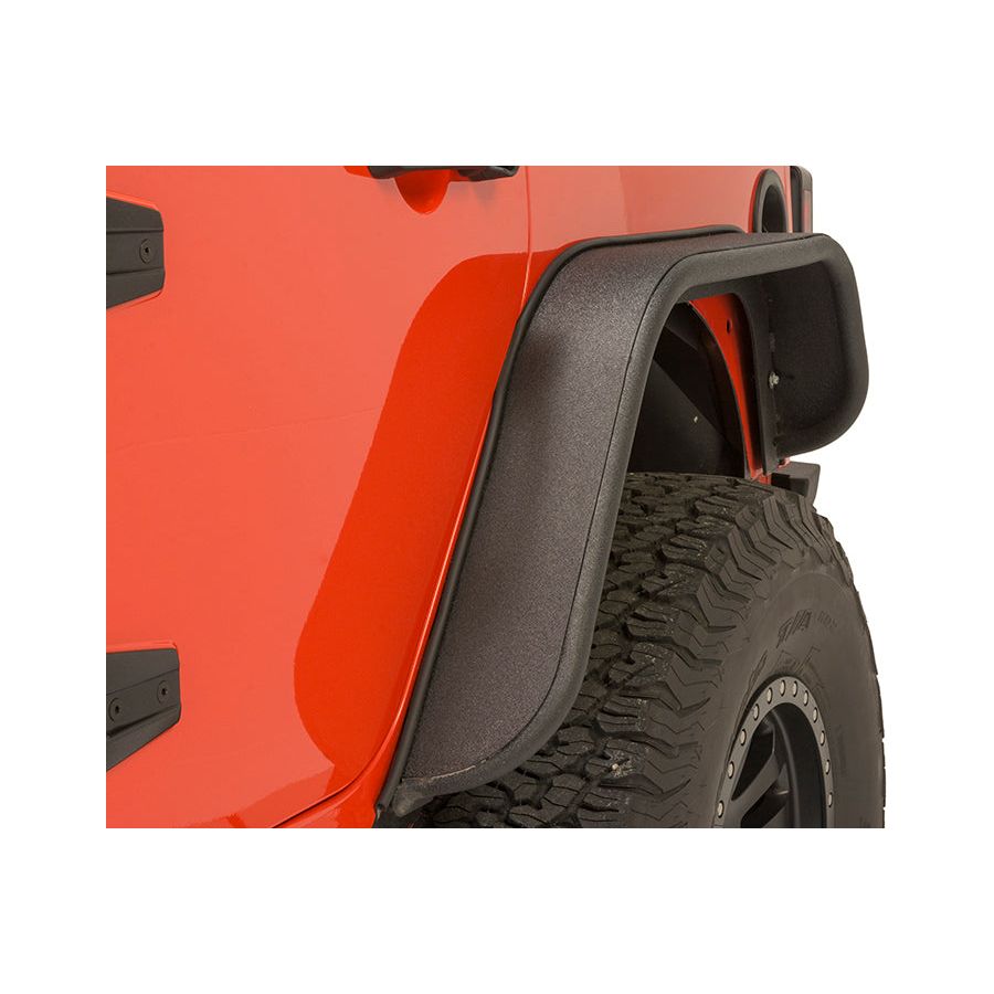 FISHBONE OFFROAD | 07-18 Wrangler Aluminum Tube Fenders Black Textured Powder Coat | FB33006