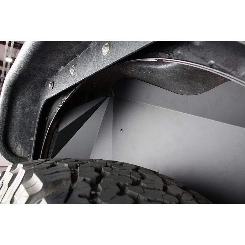 FISHBONE OFFROAD | 07-18 Wrangler Aluminum Inner Fenders Black Powder Coat | FB33007