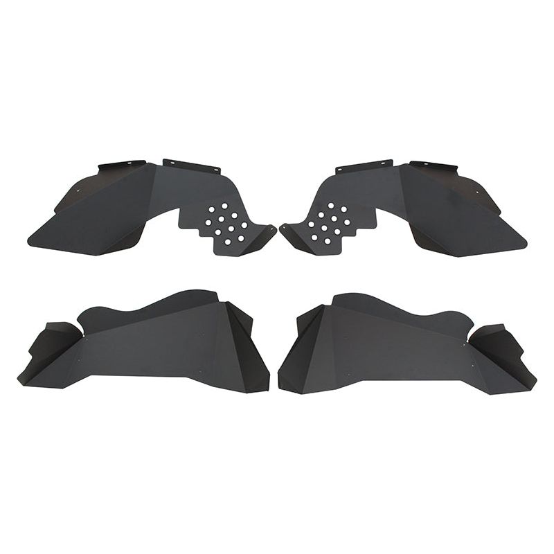 FISHBONE OFFROAD | 07-18 Wrangler Aluminum Inner Fenders Black Powder Coat | FB33007