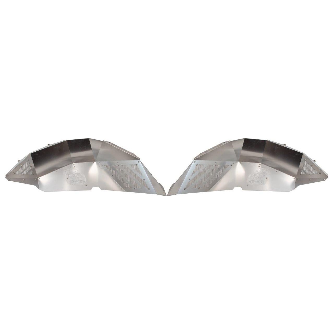 FISHBONE OFFROAD | 18-C Wrangler/20-C Gladiator Raw Aluminum Inner Fenders | FB33192R