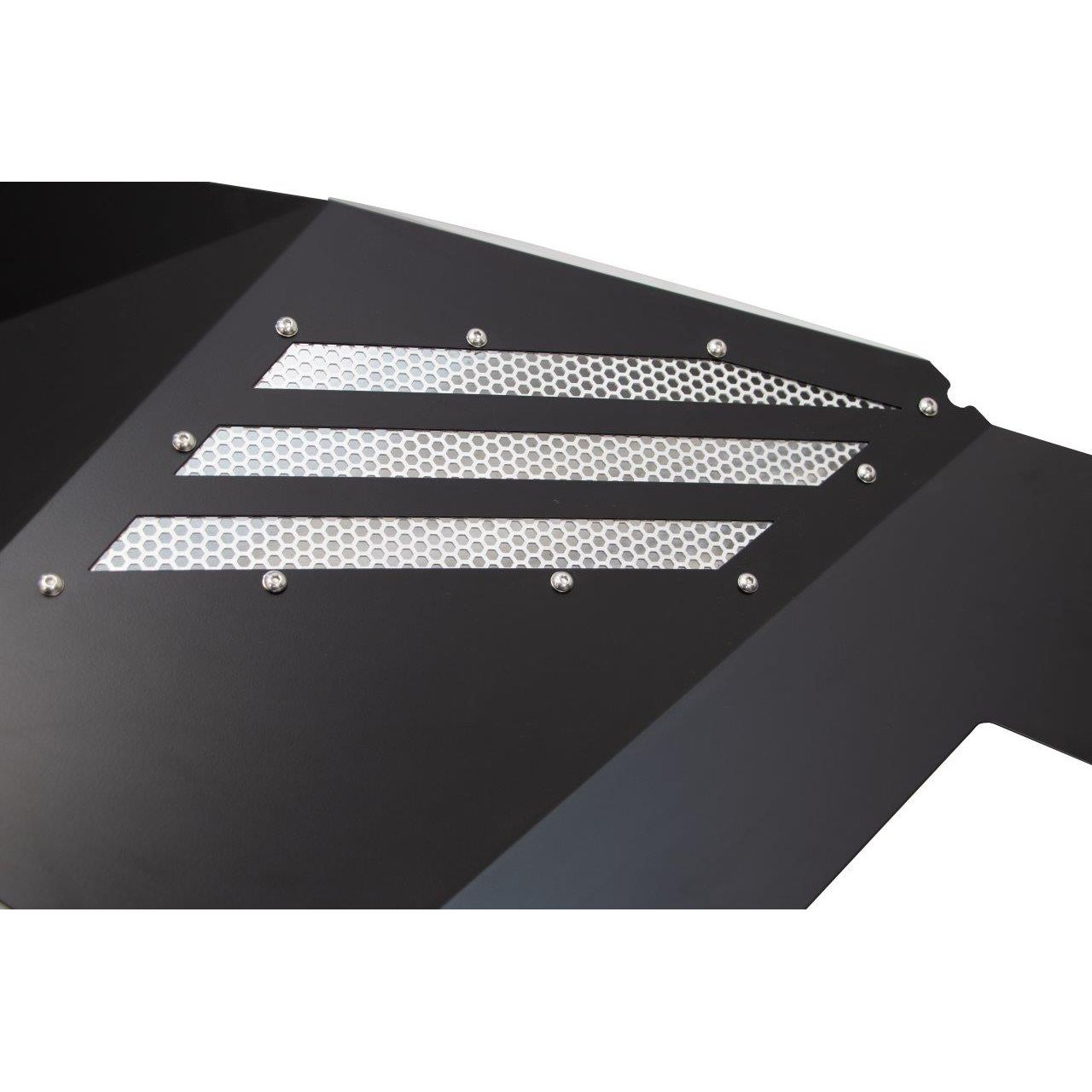 FISHBONE OFFROAD | 18-C Wrangler Aluminum Inner Front Fenders Black Powder Coat | FB33193F