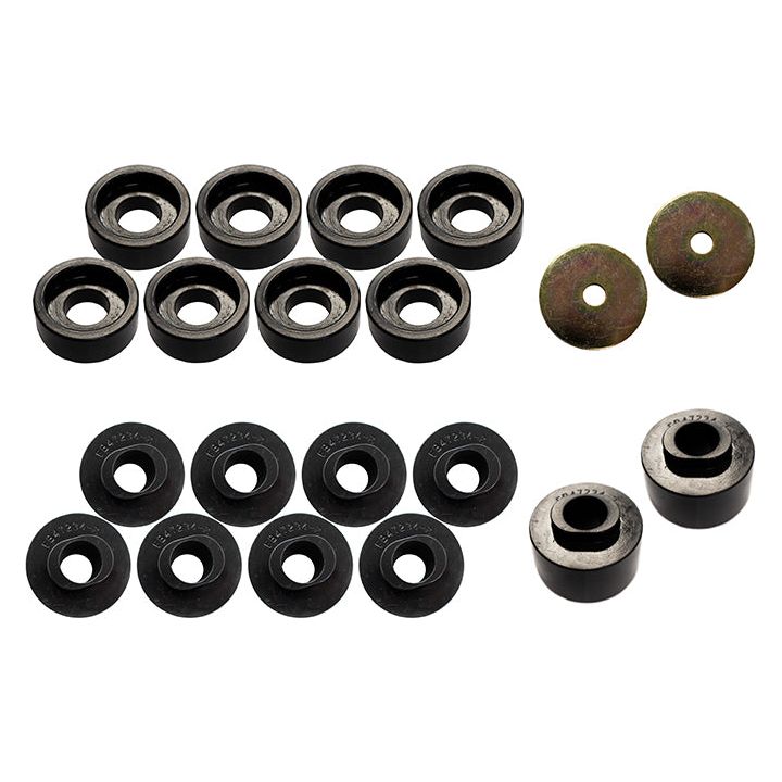 FISHBONE OFFROAD | 99-07 F250/F250 Sd Body Mount Bushings Black In Polyurethane | FB47234