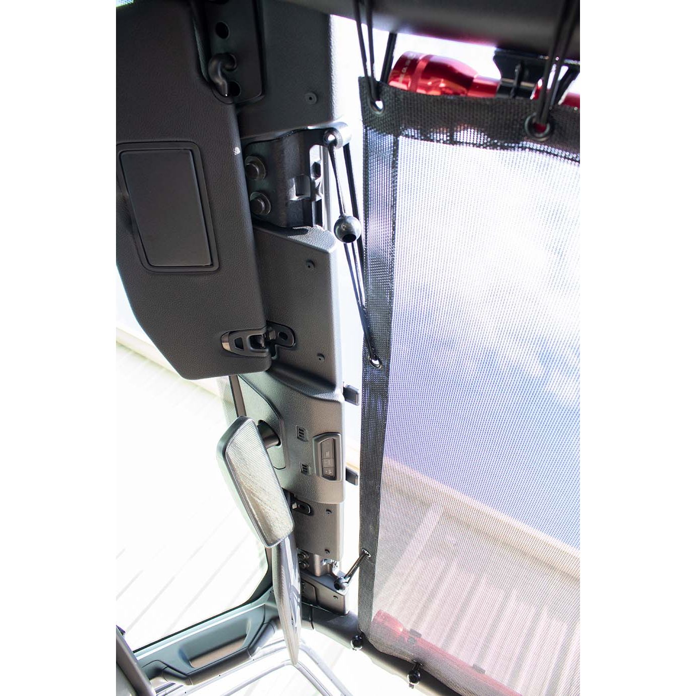 FISHBONE OFFROAD | 18-C Wrangler Unlimited Rear Sun Shade In Nylon Mesh | FB51331