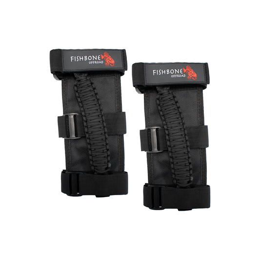 FISHBONE OFFROAD | Black Paracord Grab Handles | FB55279