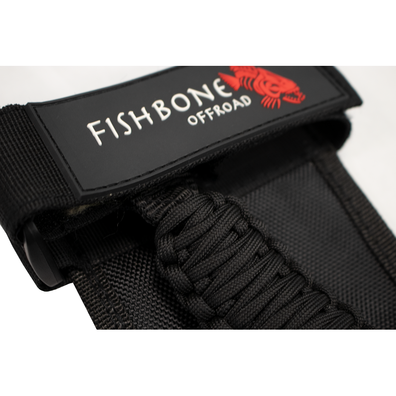 FISHBONE OFFROAD | Black Paracord Grab Handles | FB55279