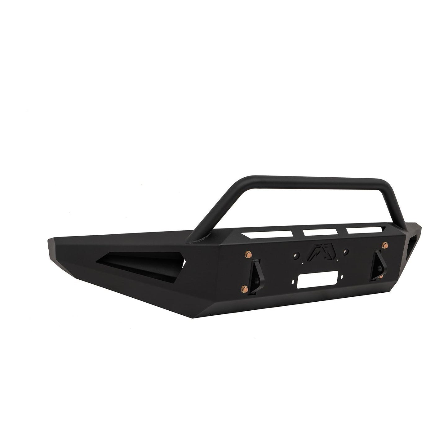 Fab Fours Red Steel Front Bumper w/Pre-Runner Guard l FF09-RS1762-1