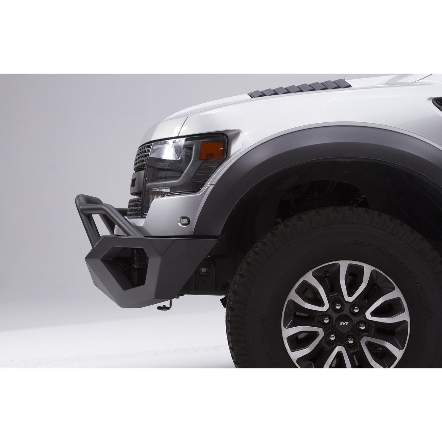 Fab Fours Vengeance Front Bumper 2 Stage Black Powder Coated Pre-Runner l FF10-D1962-1