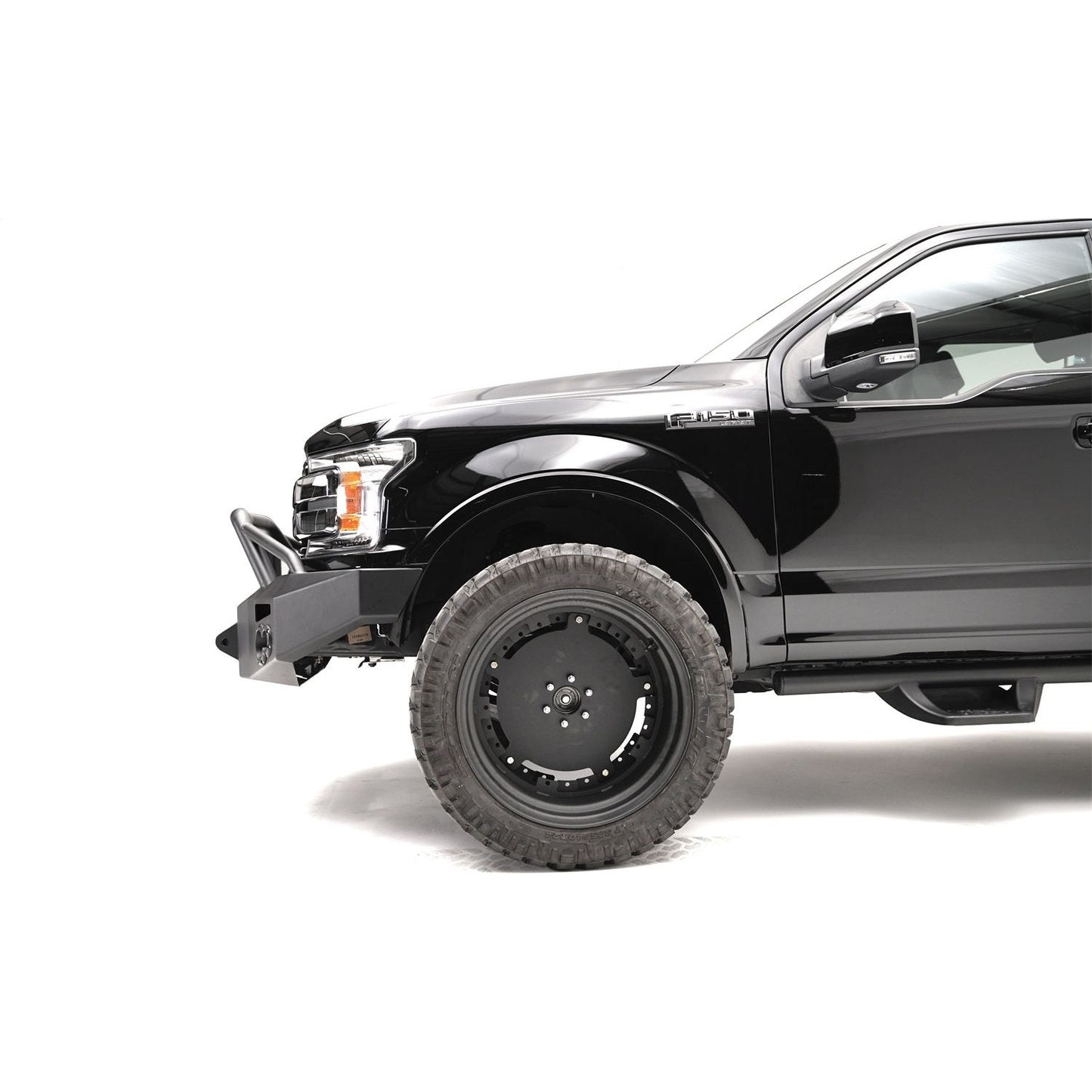 Fab Fours Premium Winch Front Bumper w/Pre-Runner Guard l FF18-H4552-1