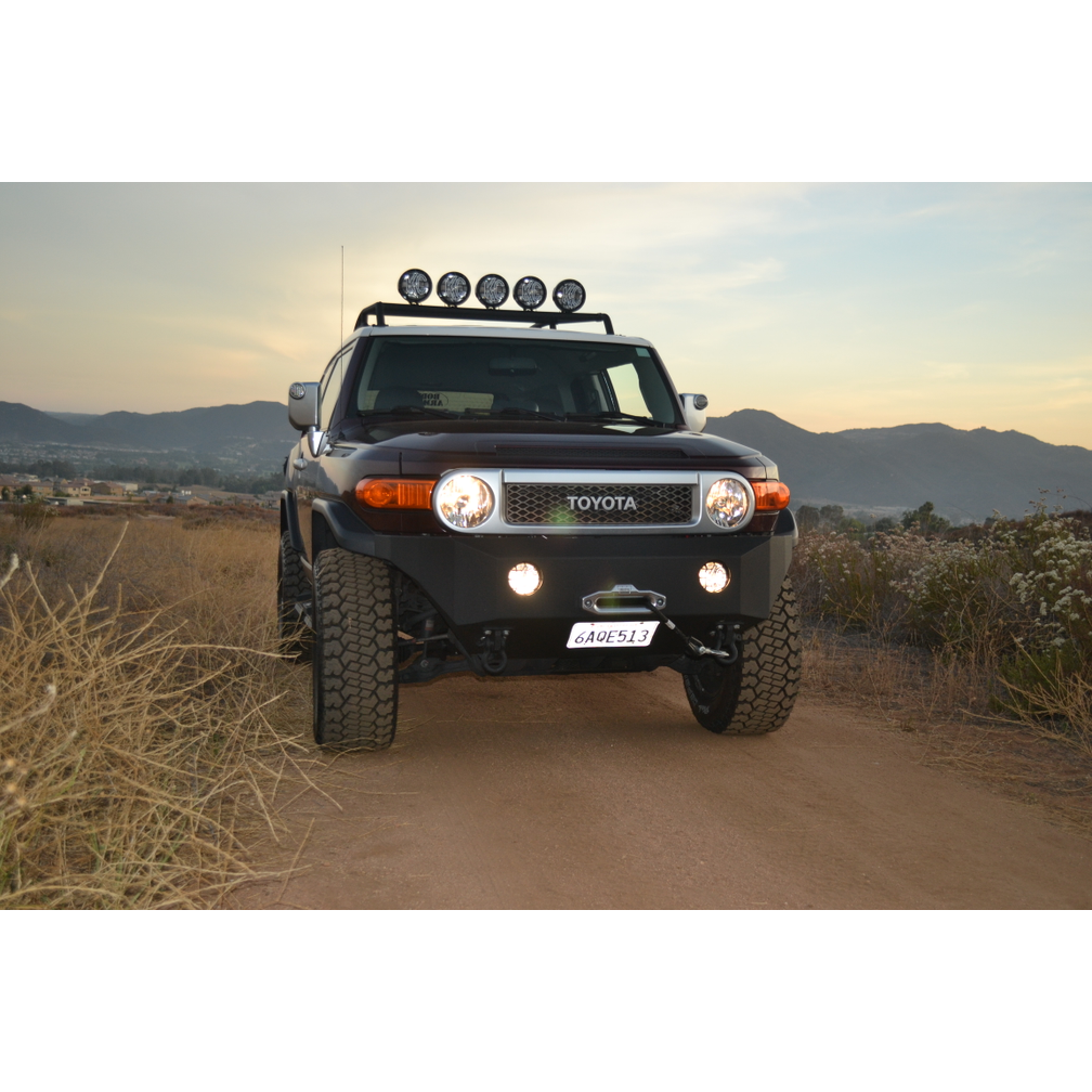 Body Armor 4x4 2007-2014 TOYOTA FJ CRUISER FRONT WINCH BUMPER FJ-19336
