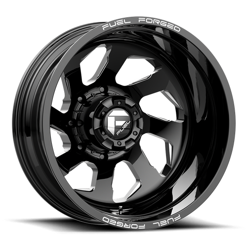 Fuel 1PC DD39 FF39D GLOSS BLACK MILLED