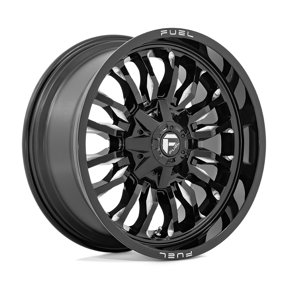 Fuel 1PC D795 ARC GLOSS BLACK MILLED