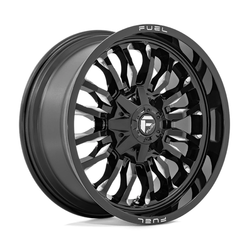Fuel 1PC D795 ARC GLOSS BLACK MILLED