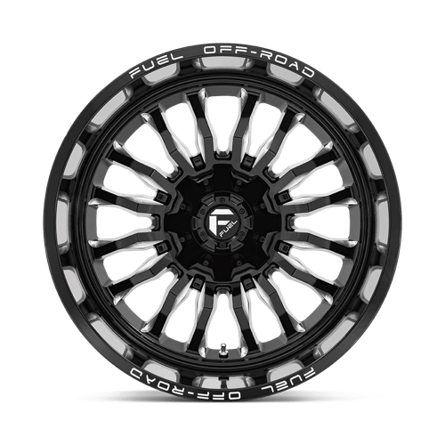 Fuel 1PC D795 ARC GLOSS BLACK MILLED
