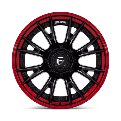 Fuel 1PC FC402 CATALYST MATTE BLACK WITH CANDY RED LIP
