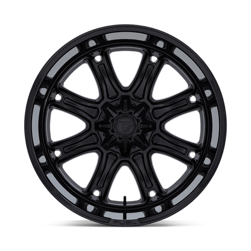 Fuel 1PC DARKSTAR MATTE BLACK WITH GLOSS BLACK LIP