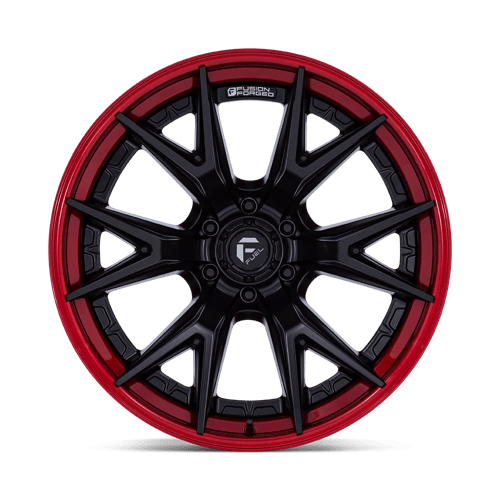Fuel 1PC FC402 CATALYST MATTE BLACK WITH CANDY RED LIP