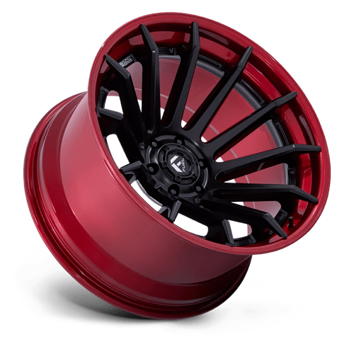 Fuel 1PC FC403 BURN MATTE BLACK WITH CANDY RED LIP