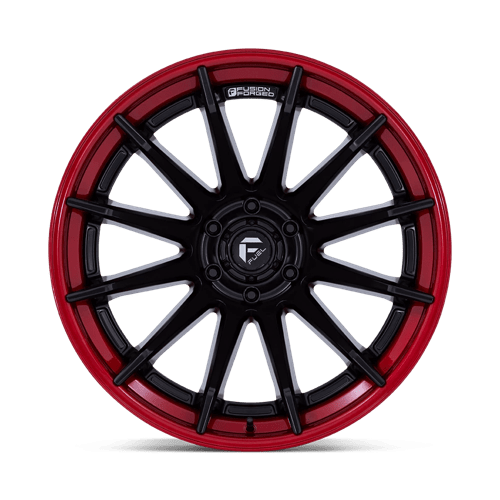 Fuel 1PC FC403 BURN MATTE BLACK WITH CANDY RED LIP