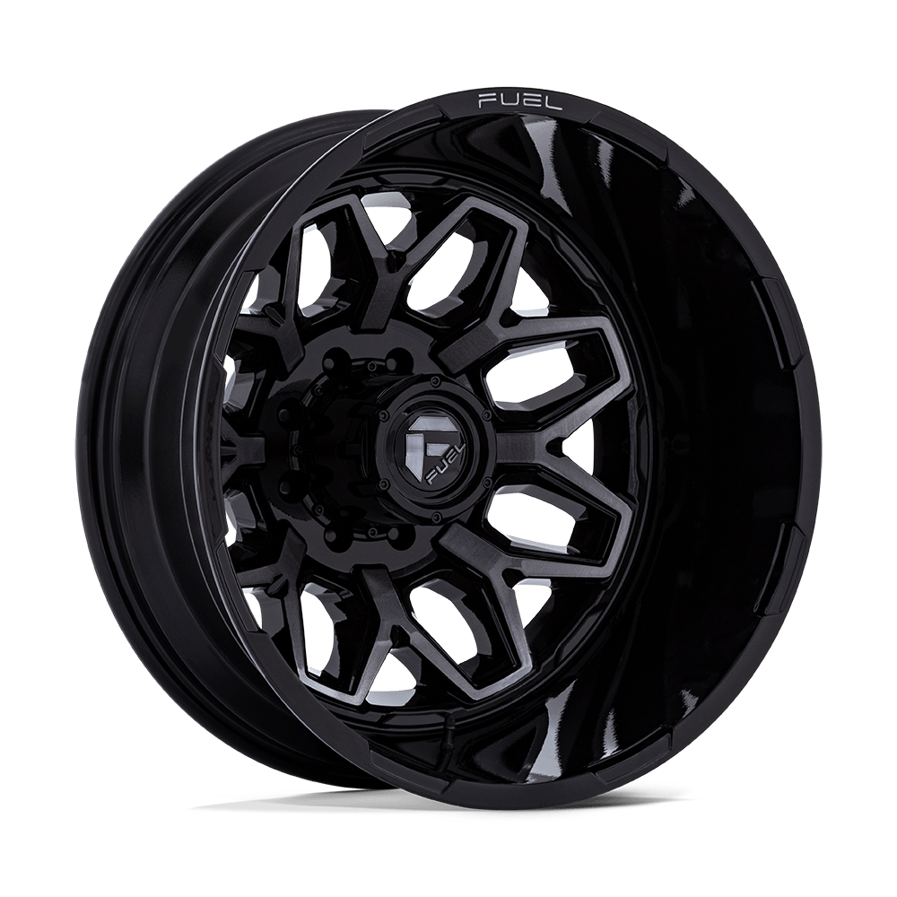 Fuel 1PC D875 FLUX DUALLY GLOSS BLACK BRUSH-FC GRAY TINT